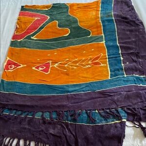 Colorful Abstract Scarf